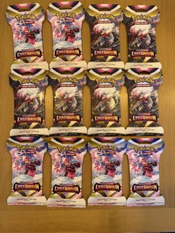 Pokemon Lost Origin Sleeved Booster Packs x 12 - Brand New Sealed *IN HAND* - Image 1
