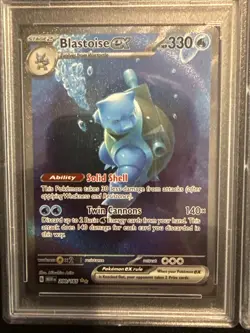 Pokemon Charizard EX 198, Blastoise EX 200, Venusaur EX 198. PSA 9 On All. - Image 5