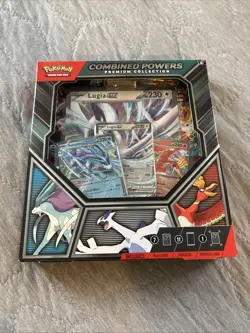 Pokemon Combined Powers Ex Premium Collection Box with 11 Booster Packs - Lugia - Image 1