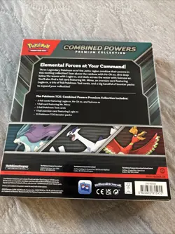 Pokemon Combined Powers Ex Premium Collection Box with 11 Booster Packs - Lugia - Image 2