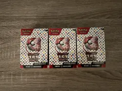 Pokemon TCG Scarlet & Violet 151 Booster Bundle Box FREE SHIP LOT OF 3 IN HAND - Image 1
