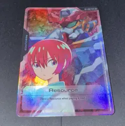 Gundam TCG Resource Card Machu RP-010 FOIL Alt Art English Anime Expo 2025 Promo - Image 1