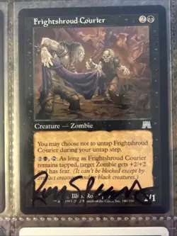 F-1 Mixed Lot Of Signed Magic The Gathering Cards - Image 5