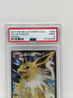 Pokemon Card PSA 9 Mint Jolteon EX Generations Promo 2017 Holo 28a/83 - Image 2