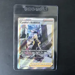Cynthia’s Ambition GG60/GG70 NM -Galarian Gallery Pokemon Card- Crown Zenith - Image 1