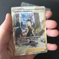 Cynthia’s Ambition GG60/GG70 NM -Galarian Gallery Pokemon Card- Crown Zenith - Image 2