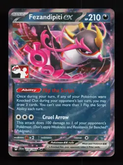 Fezandipiti ex 038/064 Promo,FOIL Prize Pack Series Cards Pokemon Card - Image 1
