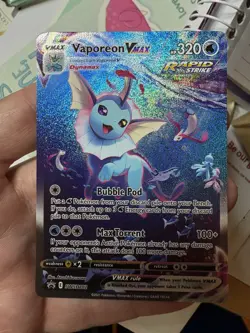 Vaporeon VMAX SWSH182 SWSH: Sword & Shield Promo Cards Holo - Image 1