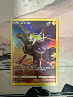 Pokemon TCG Zekrom Holo Ultra Rare Card TG05/TG30 Brilliant Stars 2022 NM - Image 1