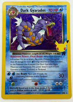 Dark Gyarados - 8/82 - Pokemon Celebrations Classic Collection Holo Rare Card NM - Image 1