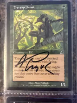 E-1 Mixed Lot Of Signed Alan Pollack Magic The Gathering Cards - Image 3