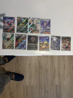 Mega Evolution Illustration Rare Full Art Lot of 10 NMint FRESH PACKED CARDs - Image 1