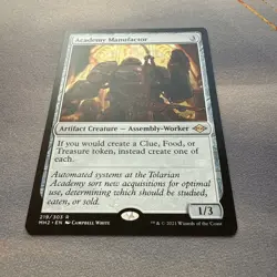 Academy Manufactor MINT 219/303 Modern Horizons 2 MH2 MTG Rare Unplayed M/NM - Image 2