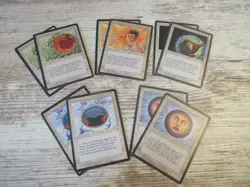 10x Circle of Protection - 2x Red White Blue Green Black - Ice Age - NM/EX - MTG - Image 1