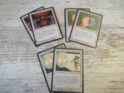 2x Red + White + Green Scarab - Ice Age - NM/EX - - English - OOP MTG - Image 1