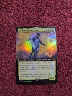 Cosmic Spider-Man 0271 Foil Extended Art Marvels Spider-Man - Image 1