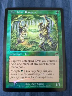 Birchlore Rangers Onslaught Foil - LP - MTG - Magic the Gathering - Image 1