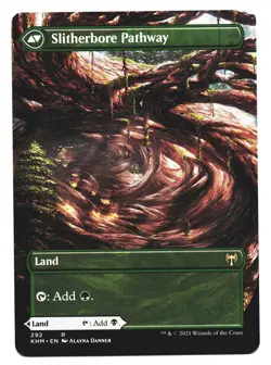 Magic The Gathering MTG - Kaldheim KHM 2021 - #292 Darkbore Pathway x2 - Image 5