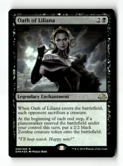 MTG | Oath of Liliana | EMN | Foil | Moderately Played | English - Image 1