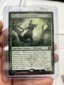 MTG MOM Aftermath M Nissa Resurgent Animist #0022 - Image 1
