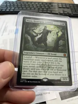 MTG MOM Aftermath M Nissa Resurgent Animist #0022 - Image 3