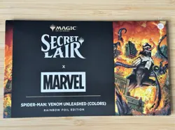 SECRET LAIR X MARVEL’S SPIDER-MAN: VENOM UNLEASHED (COLORS) FOIL EDITION - Image 2