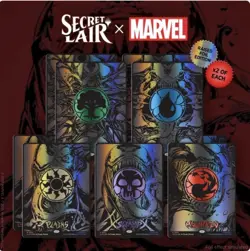SECRET LAIR X MARVEL'S SPIDER-MAN: MANA SYMBIOTE RAISED FOIL EDITION - Image 1