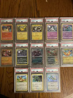 Pokemon 2025 McDonald’s Promo M24 En Psa 9 Lot Nearly Complete Set - Image 1
