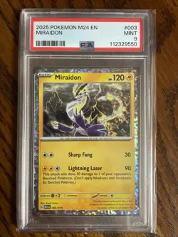 Pokemon 2025 McDonald’s Promo M24 En Psa 9 Lot Nearly Complete Set - Image 4