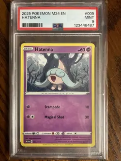 Pokemon 2025 McDonald’s Promo M24 En Psa 9 Lot Nearly Complete Set - Image 5