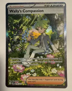 Pokemon TCG - Wally’s Compassion 186/132 - Mega Evolution - SIR - Image 1