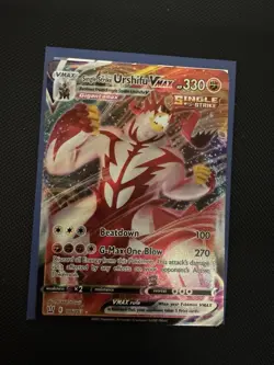 Pokemon TCG Single Strike Urshifu VMAX 086/163 Battle Styles - Image 1