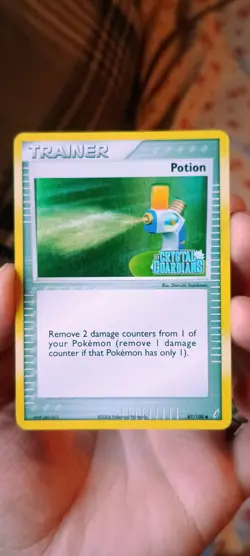 Pokemon Potion 87/100 EX Crystal Guardians 2006 Reverse Holo Stamped - Image 1