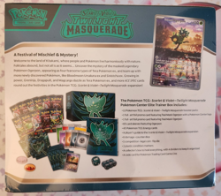 Twilight Masquerade Elite Trainer Box ETB POKEMON CENTER EXCLUSIVE - SEALED - Image 2