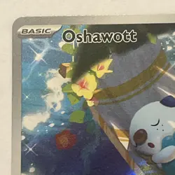 Oshawott 105/086 - Illustration Rare - White Flare - Pokemon TCG - Near Mint - Image 2