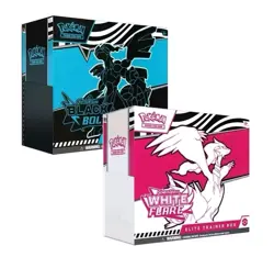 Pokemon TCG Black Bolt and White Flare Elite Trainer Box ETBs - Image 1
