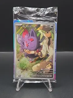 N's Zorua 189 | Pokemon Center Stamped Promo | Journey Together | SVP 189 SEALED - Image 1