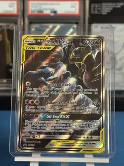 Pokemon TCG Garchomp & Giratina GX Tag Team SM193 Rare - HP - Image 1