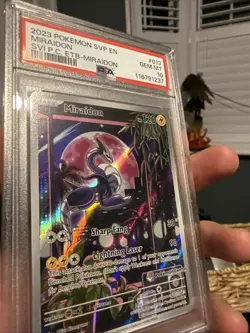 Miraidon 013 Scarlet & Violet Promo PSA 10 Pokemon Center Stamped - Image 2
