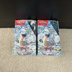 Pokemon TCG Stellar Crown Half Booster Box X2 (36 Packs) NEW/SEALED ✅ - Image 4