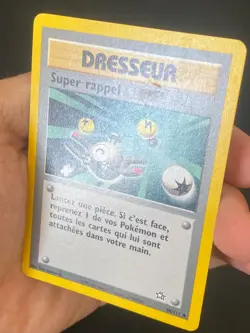 CARTE POKEMON SUPER RAPPEL 98/111 FR PEU COMMUNE NEO GENESIS - TBE/EXC - Image 2
