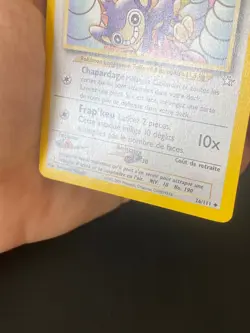 CARTE POKEMON CAPUMAIN 26/111 FR PEU COMMUNE NEO GENESIS - NM - Image 3