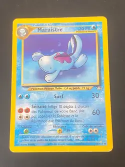 CARTE POKEMON MARAISTE 45/111 FR PEU COMMUNE NEO GENESIS - TBE - Image 1
