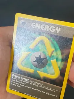 ENGLISH POKEMON RECYCLE ENERGY 105/111 RARE WIZARDS NEO GENESIS - GD - Image 2