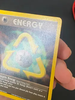 ENGLISH POKEMON RECYCLE ENERGY 105/111 RARE WIZARDS NEO GENESIS - GD - Image 3