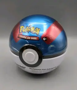 B20 Pokeball Tin Great Ball Brand New Sealed Pokemon 3 Packs XY Sun Moon - Image 1