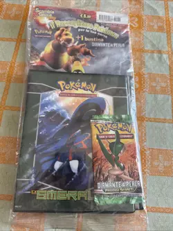 Bustina singola POKEMON DIAMANTE E PERLA PRODIGI SEGRETI sigillata +raccoglitore - Image 1