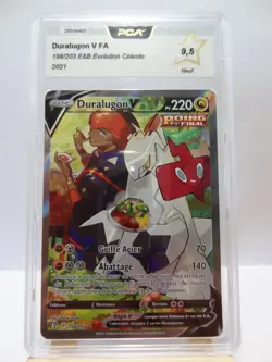 Carte Pokemon " Duralugon V " 198/203 Alternate - Evolution Celeste PCA 9,5 FR - Image 1