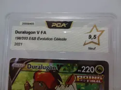 Carte Pokemon " Duralugon V " 198/203 Alternate - Evolution Celeste PCA 9,5 FR - Image 4