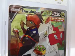 Carte Pokemon " Duralugon V " 198/203 Alternate - Evolution Celeste PCA 9,5 FR - Image 5